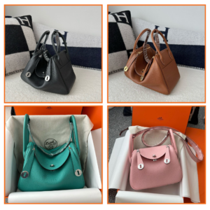 Lindy 26cm  clemence leather price 100% handmade – Luxury 1:1 Replica