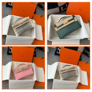 Kelly pochette lizard leather 100% handmade – Luxury 1:1 Replica